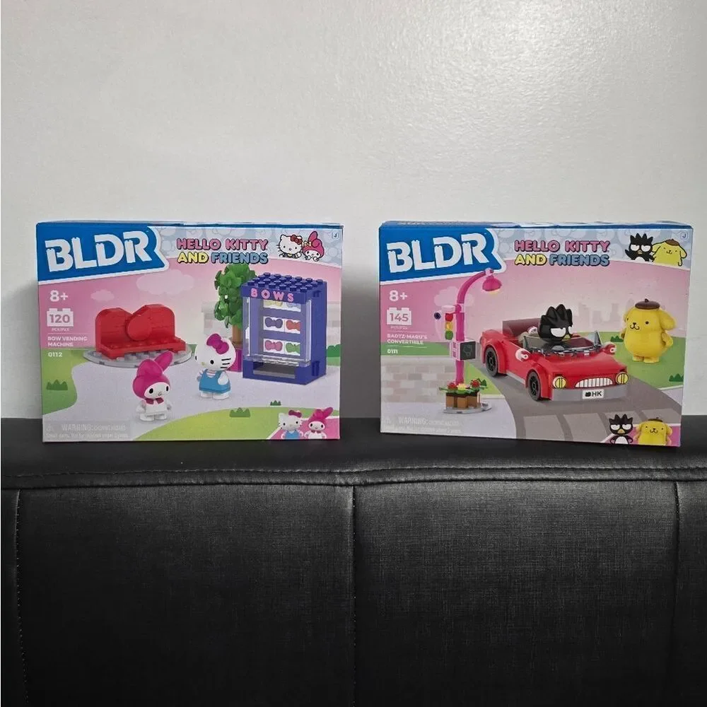 Bundle of 2 BLDR Hello Kitty and Friends Building Set, NIB